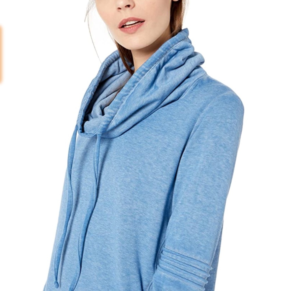 Splendid Funnel Neck Cowl Sweatshirt Pullover M